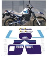 グラフィックステッカー DR 600 1987 DJEBEL