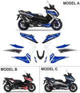 グラフィックステッカー T-MAX 530 2017 ANNIVERSARY