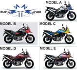 グラフィックステッカー VSTROM DL 650 2015 - 2016 RALLYE XT