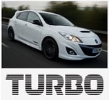 マツダ TURBO サイドステッカー