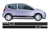 シトロエン C2 サイドステッカー