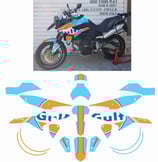 グラフィックステッカー GRANPASSO 1200 GULF