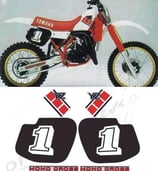 グラフィックステッカー YZ 125 1985