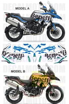 グラフィックステッカー TRK 502 - 502X SIGN WHITE YELLOW 2020 -