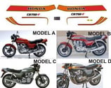 グラフィックステッカー CB 750 F 1981 EU
