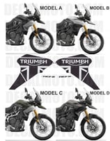 グラフィックステッカー タイガー 900 TANK PAD SIGN RALLY CRYSTAL