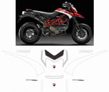 グラフィックステッカー HYPERMOTARD 1100 EVO SP CORSE