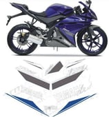 グラフィックステッカー YZF-R125 2013 BLUE