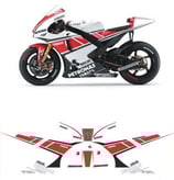 グラフィックステッカー YZF-R1 MOTO GP 50TH ANNIVERSARY