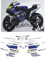 グラフィックステッカー YZF-R1 MOTO GP M1 2013