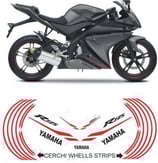 グラフィックステッカー YZF-R125 2012 - 2013 BLACK GREY