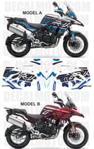 グラフィックステッカー TRK 502 - 502X ADVENTURE WHITE RED 2020 -