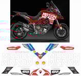 グラフィックステッカー ムルティストラーダ 1200 15-17 MotoGP 19