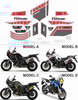 グラフィックステッカー XT 1200 Z スーパーテネレ WORLD CROSSER 2010 - 2013