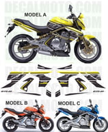 グラフィックステッカー ER-6N 2006 - 2008 SIGN 2