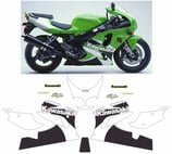 グラフィックステッカー ZX-7R NINJA 2000 NO PAINT