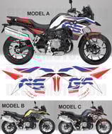 グラフィックステッカー F750 GS Motorsport
