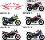グラフィックステッカー VSTROM DL 650 2015 - 2016 SIGN XT