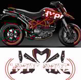 グラフィックステッカー HYPERMOTARD 796 1100 CONCEPT