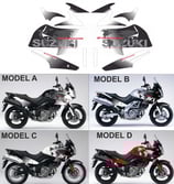 グラフィックステッカー VSTROM DL 650 2004 - 2011 WORLD