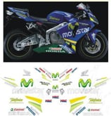 グラフィックステッカー CBR 600 RR 2006 MOVISTAR