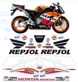 グラフィックステッカー CBR 1000 RR 2005 REPSOL RACING