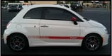 FIAT 500 サイドストライプ ステッカー