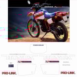 グラフィックステッカー XL 600 R 1984 PARIS DAKAR