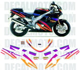 グラフィックステッカー FZR 600 R 1995 BLACK