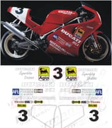 グラフィックステッカー 851 SUPERBIKE REPLICA ROCHE