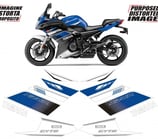 グラフィックステッカー FZ6R 2013