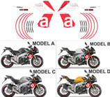 グラフィックステッカー TUONO V4 11 - 14 RR