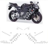 グラフィックステッカー CBR 600 1000 RR F SEVEN STAR