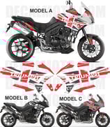 グラフィックステッカー タイガー 1050 SPORT FLAG