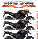 グラフィックステッカー V-STROM 1050 MACHI OM BLACK