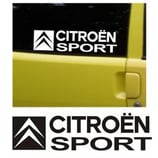 シトロエン ドアハンドルステッカー