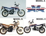 グラフィックステッカー TRANSALP XL 600 V 1987 - 1988