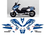グラフィックステッカー T-MAX 2001 - 2007 MOTO GP FIAT