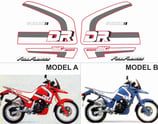グラフィックステッカー DR 800 S BIG 1990