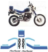 グラフィックステッカー DR 600 1986 R DAKAR