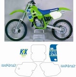 グラフィックステッカー KX 125 1989