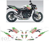 グラフィックステッカー HORNET 11 - 15 CASTROL 2011