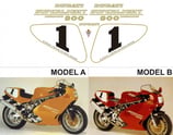 グラフィックステッカー 900 SUPERLIGHT DESMO SL 1994