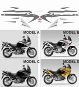 グラフィックステッカー バラデロ XL 1000 V 2009 - 2011