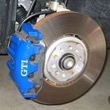 フォルクスワーゲン GTI キャリパーステッカー