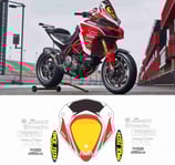 グラフィックステッカー ムルティストラーダ 1260 パイクスピーク 18 TEAM SPIDER GRIPS