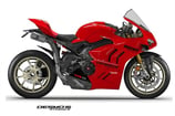 グラフィックステッカー DUCATI パニガーレ V4 デスモ16