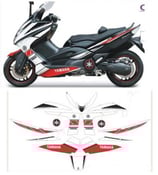 グラフィックステッカー T-MAX 2008 - 2011 FULL POWER EDITION