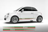 FIAT 500 サイドストライプ ステッカー