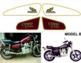 グラフィックステッカー CX 500 CUSTOM 1981